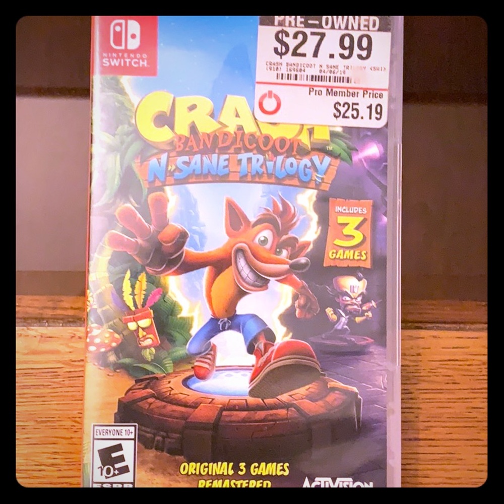 Crash bandicoot N-sane trilogy